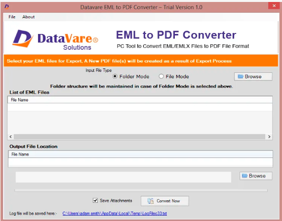 EML to PDF Converter