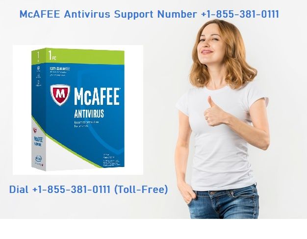 McAfee Support Number (+1)-855-381-0111 (toll-free) in USA/CANADA
