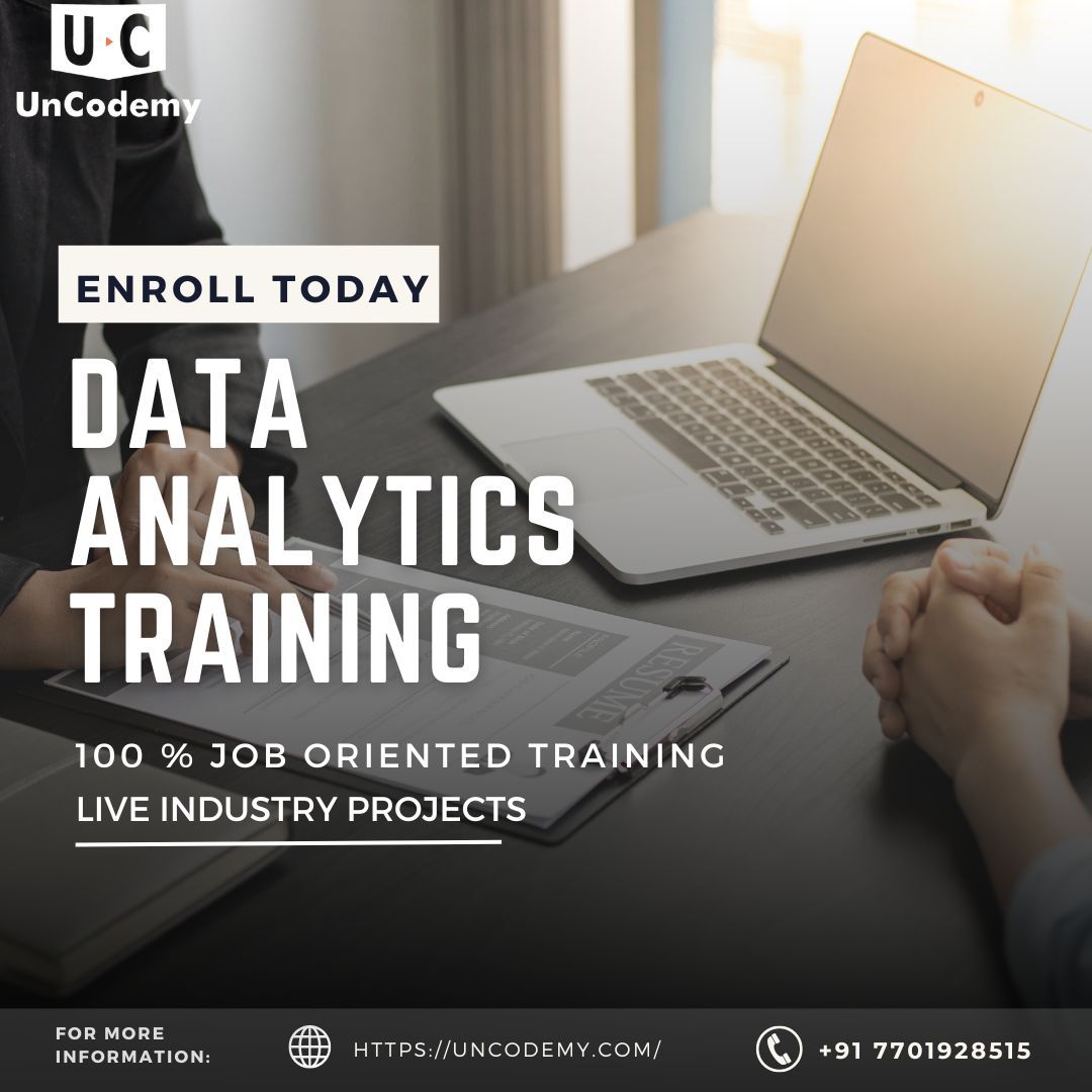 Dive Deep into Data Analytics with Uncodemy's Expert-Led Training