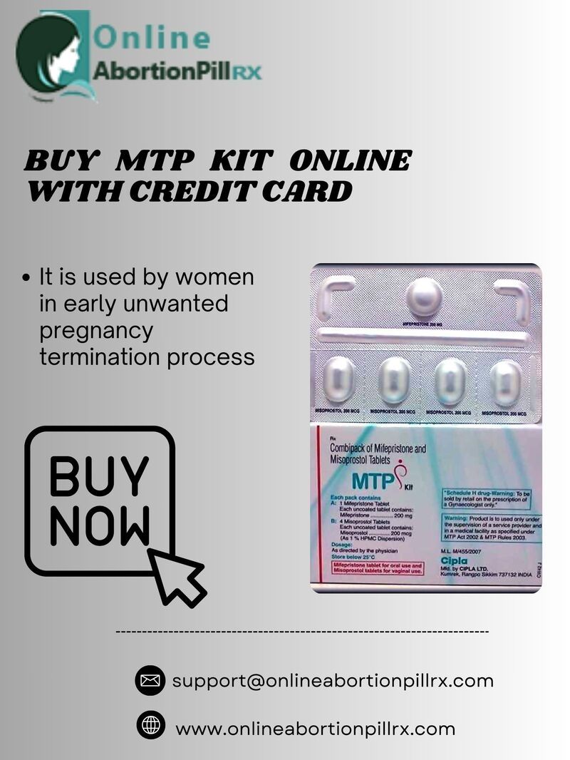 Buy MTP kit online with credit card