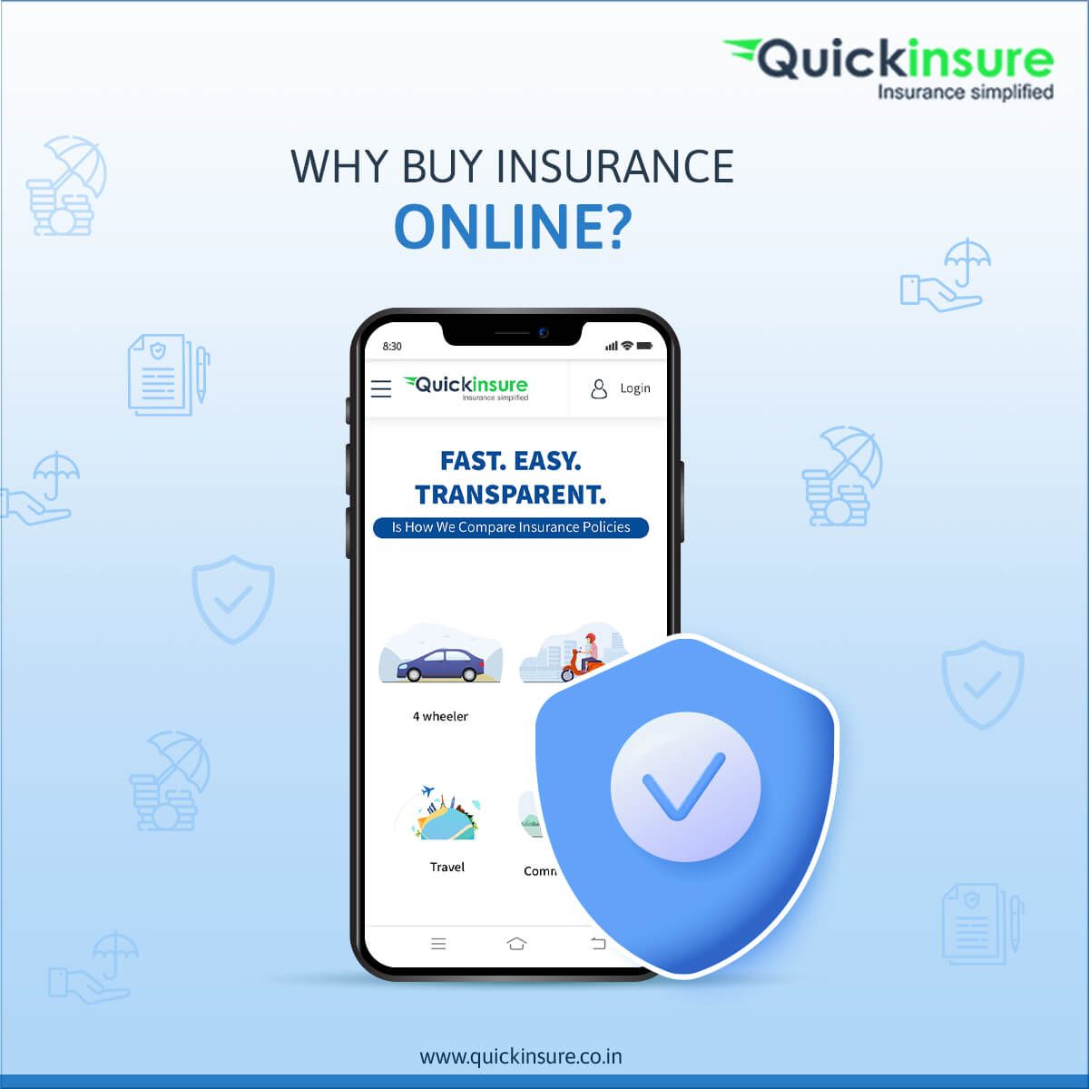 Car Insurance policy online renewal | QuickInsure.co.in