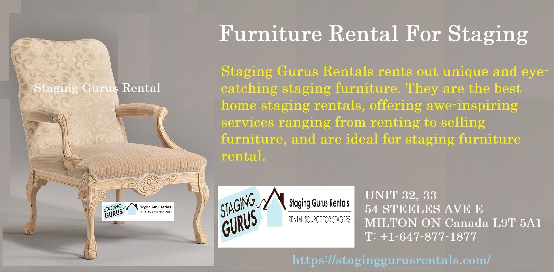 Furniture Rental For Home Staging