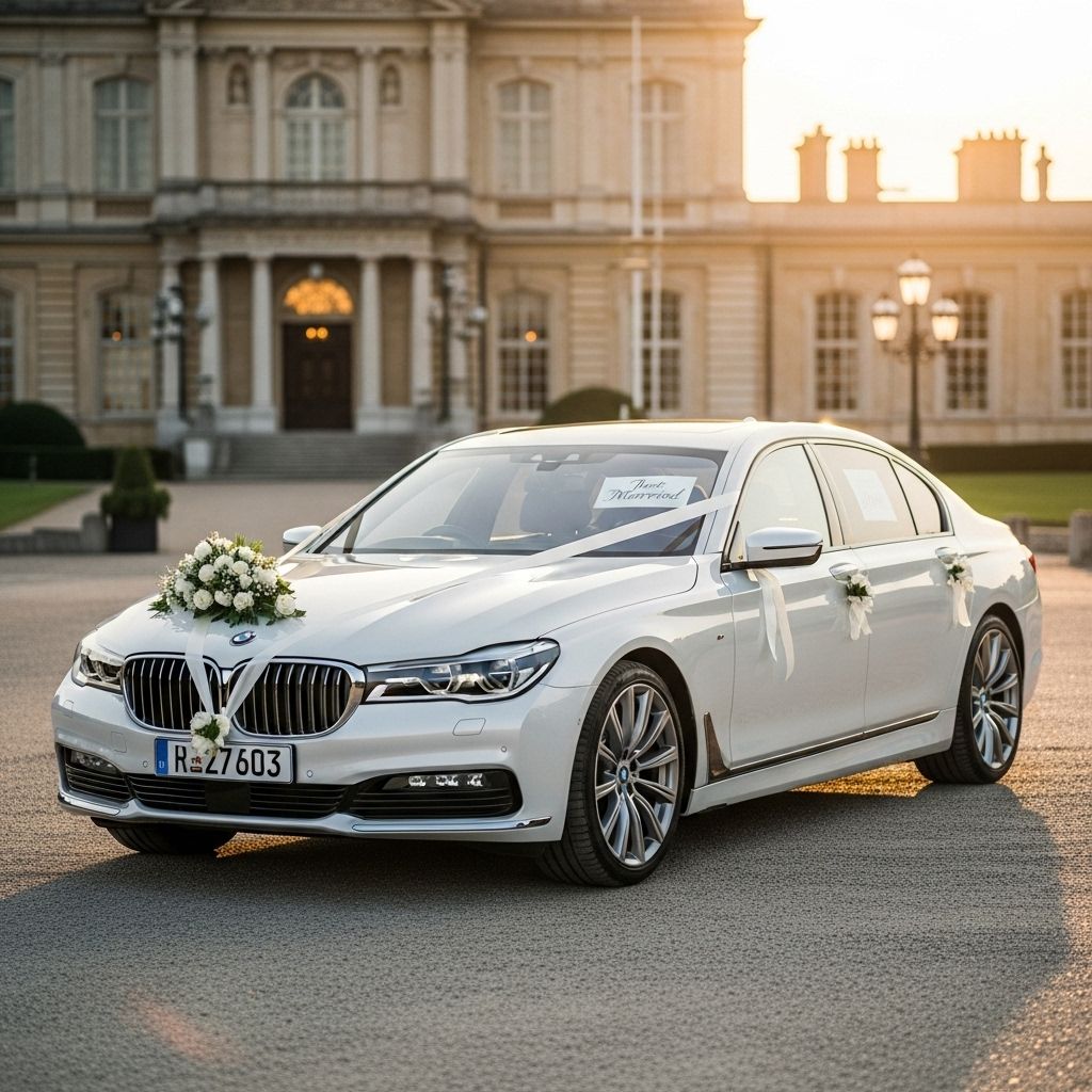 BMW Car Hire For Wedding – Luxury & Style for Your Special Day