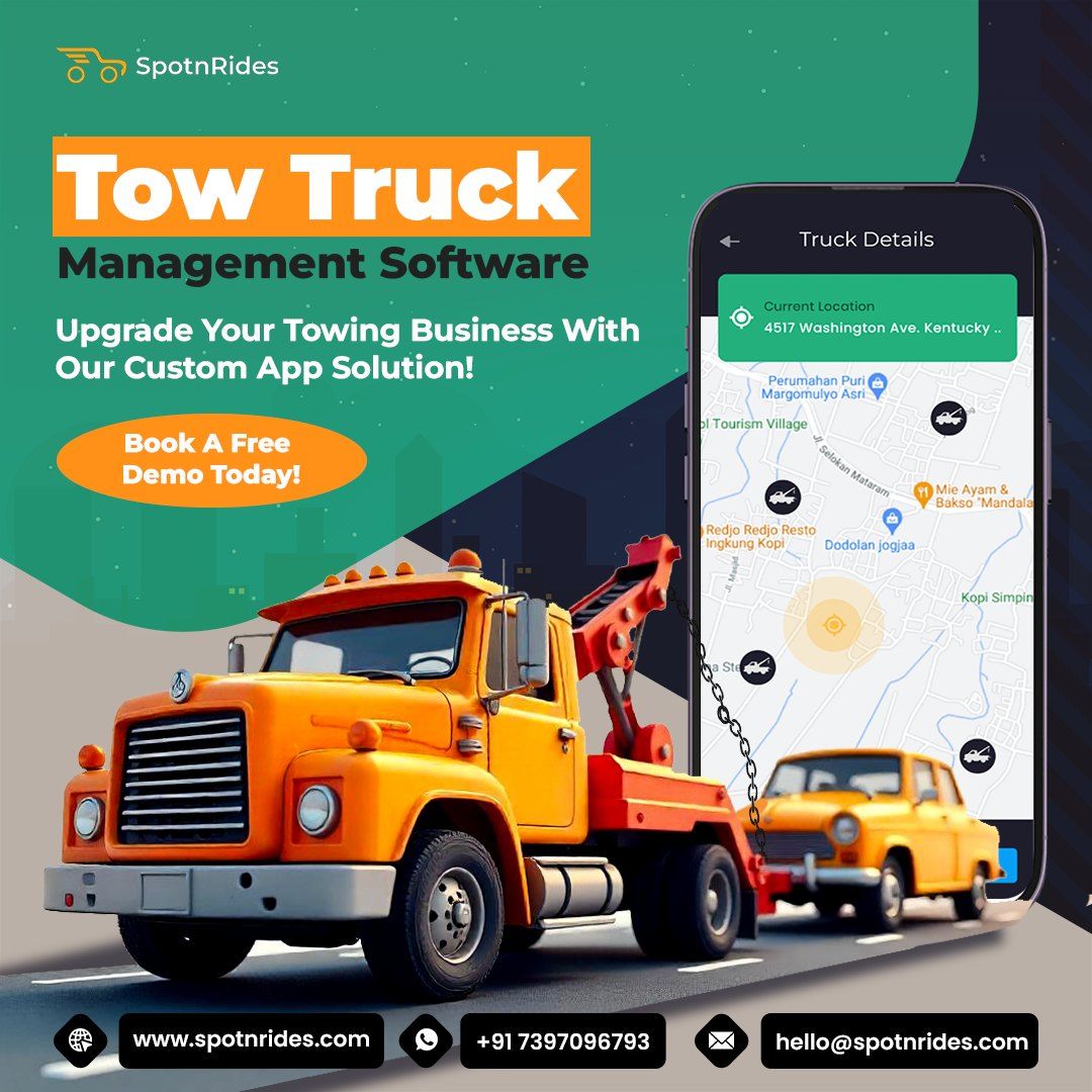 Create an Uber for Tow Trucks App to Expand Your Reach | SpotnRides