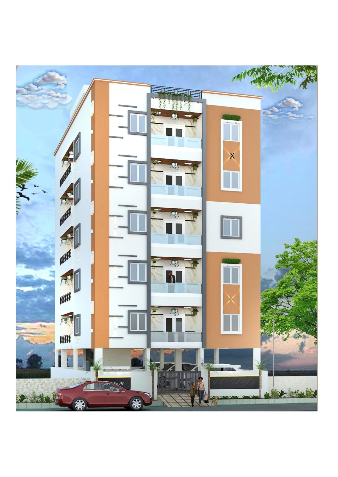 1200 Sq.Ft Flat with 3BHK For Sale in Kurudusonnanehalli