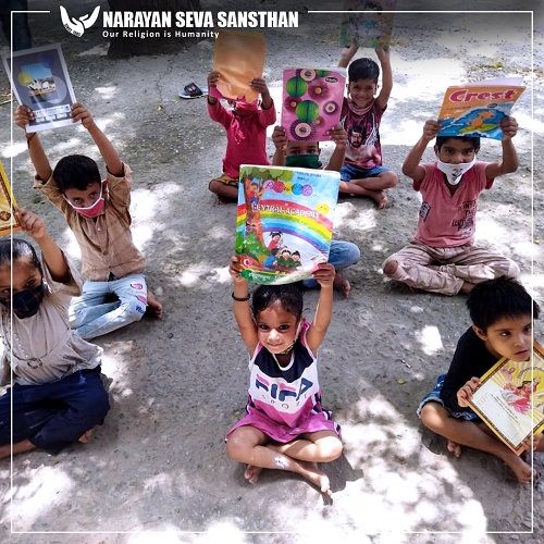 Narayan Seva Sansthan is committed to improving the lives of underprivileged children