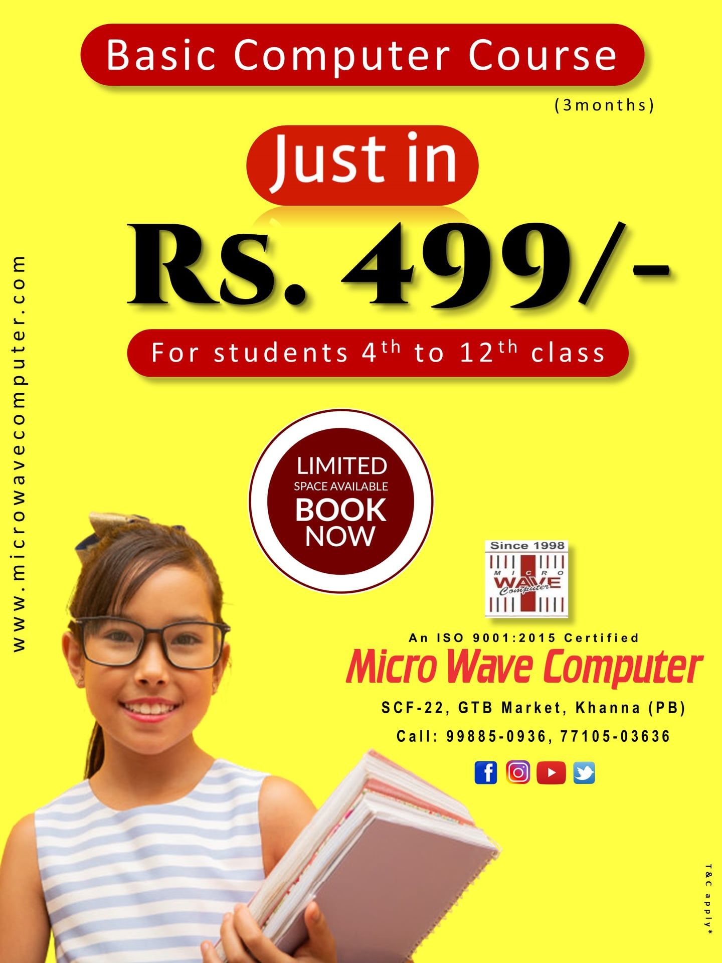 Join Online Basic Computer Course in Khanna