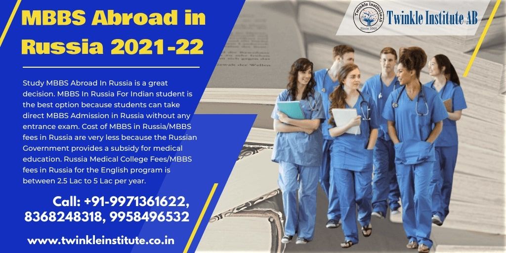 mbbs in russia2021 Twinkle InstituteAB