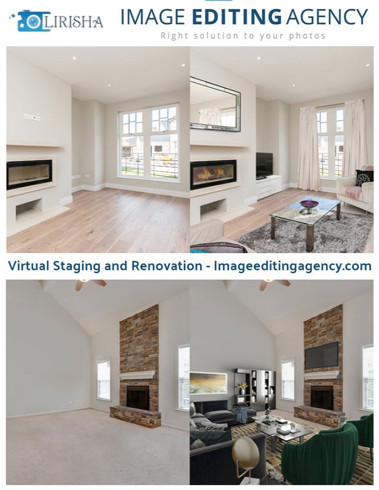 Virtual Staging and Renovation – Image Editing Services