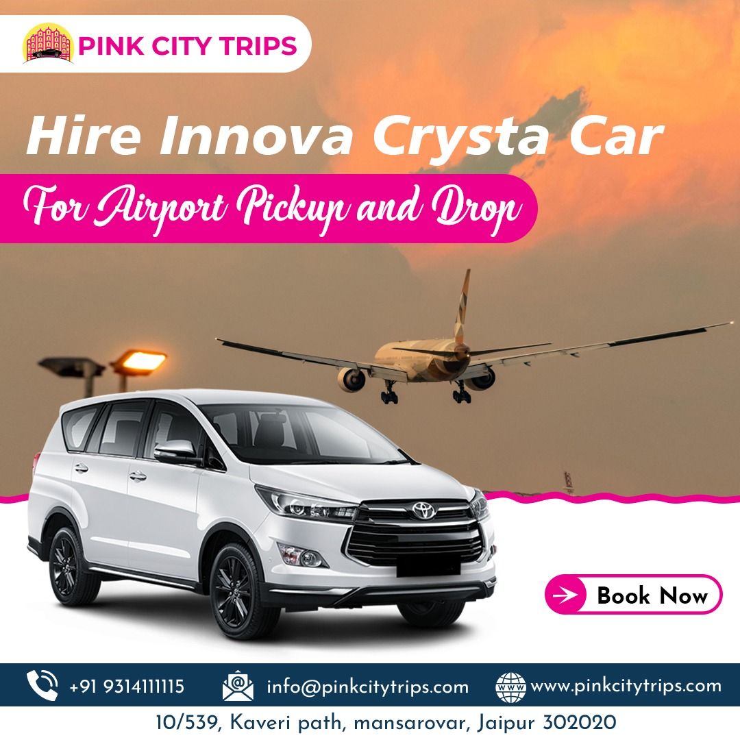 Toyota Innova Car Hire in Jaipur for Outstation & Airport Cabs