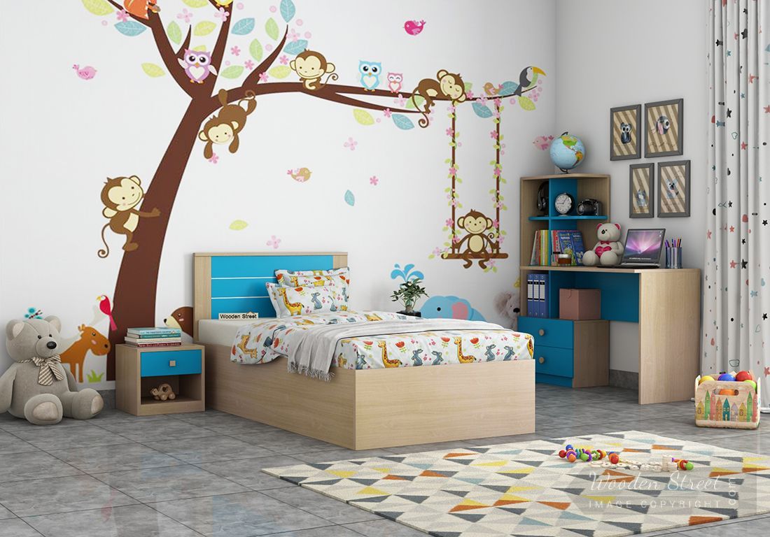 Upto 55% OFF on  Childrens Single Beds Online in India