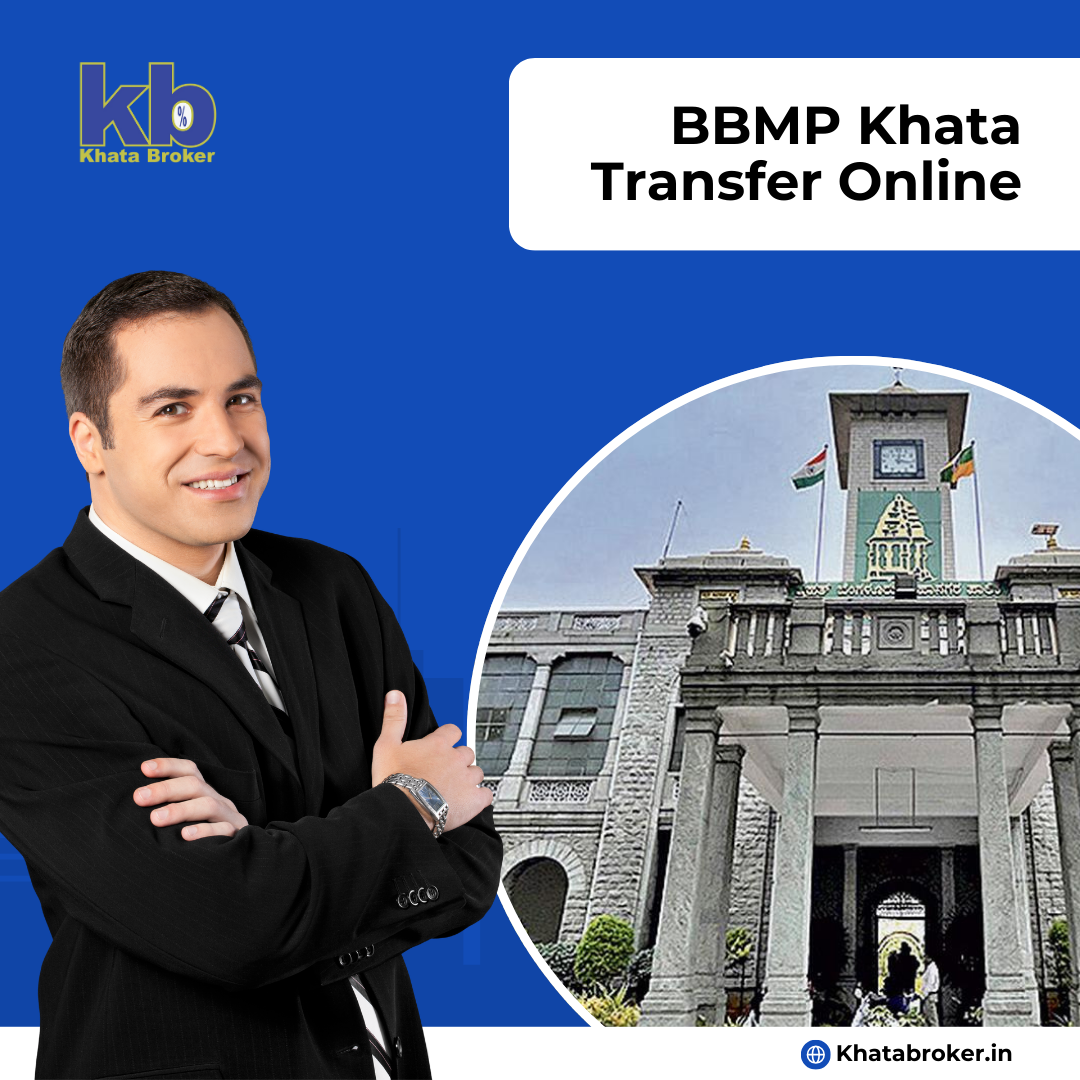 How can I apply for BBMP Khata transfer online?