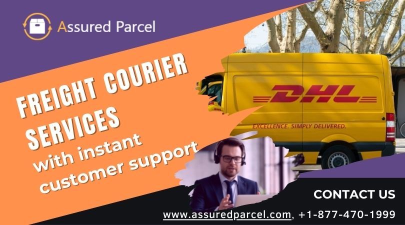 Get freight courier services with instant customer support