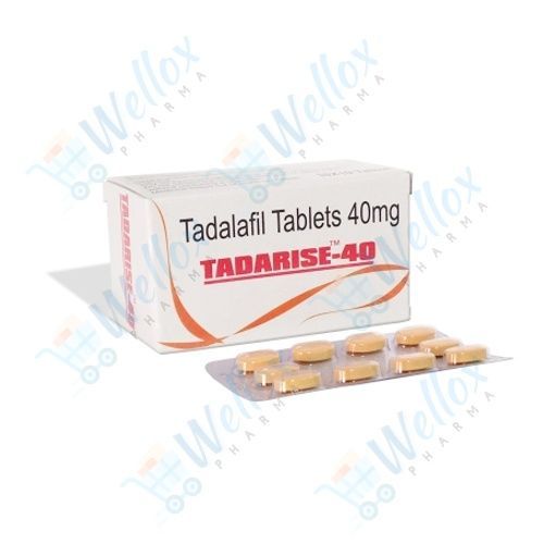 Tadarise (Tadalafil) 40 mg Tablets| Generic Cialis Online From USA 