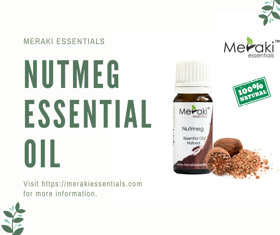 Nutmeg  Oil | Luke Coutinho | Meraki Essentials