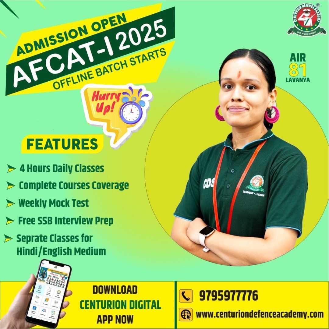 Best AFCAT Coaching in Lucknow