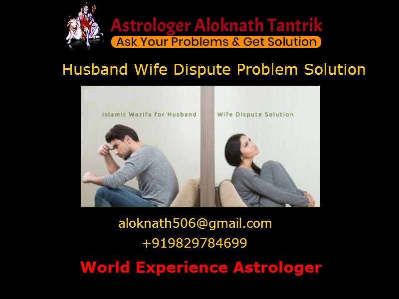Husband Wife Dispute Problem Solution | Astrologer Aloknath | +91-9829784699