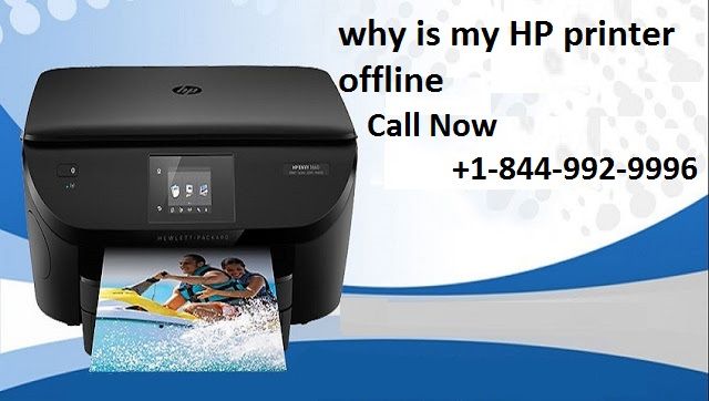  why is my HP printer offline call now +1-844-992-9996 