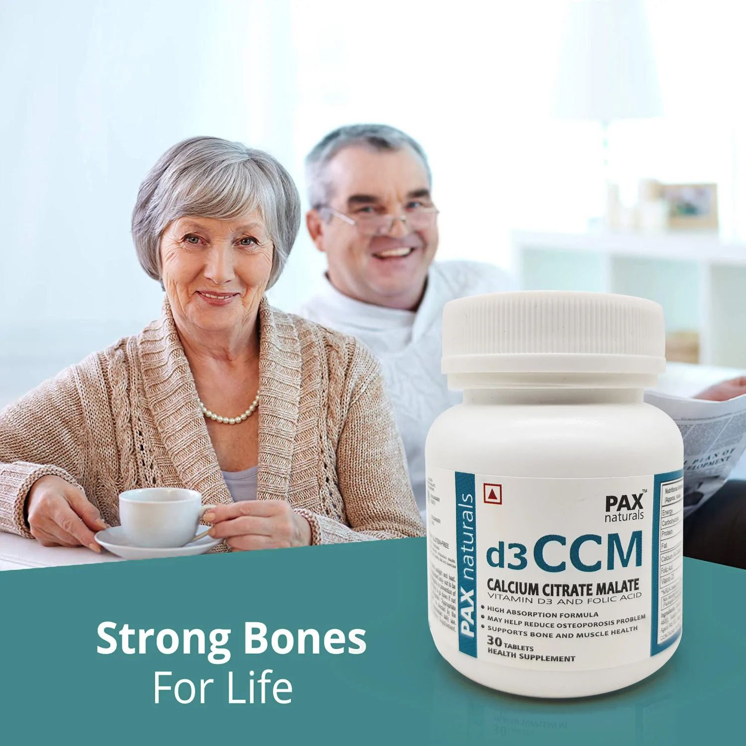 Get 70% off CCM Supplement for Bone & Joints Health 