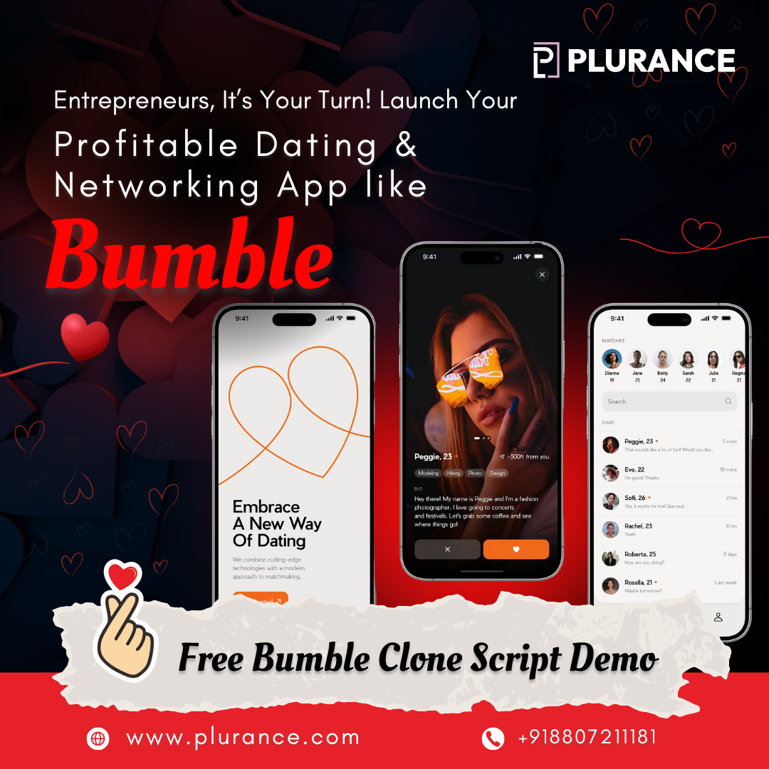 Bumble Clone Script – The Ultimate Solution for Entrepreneurs to Build a Profitable Dating App!