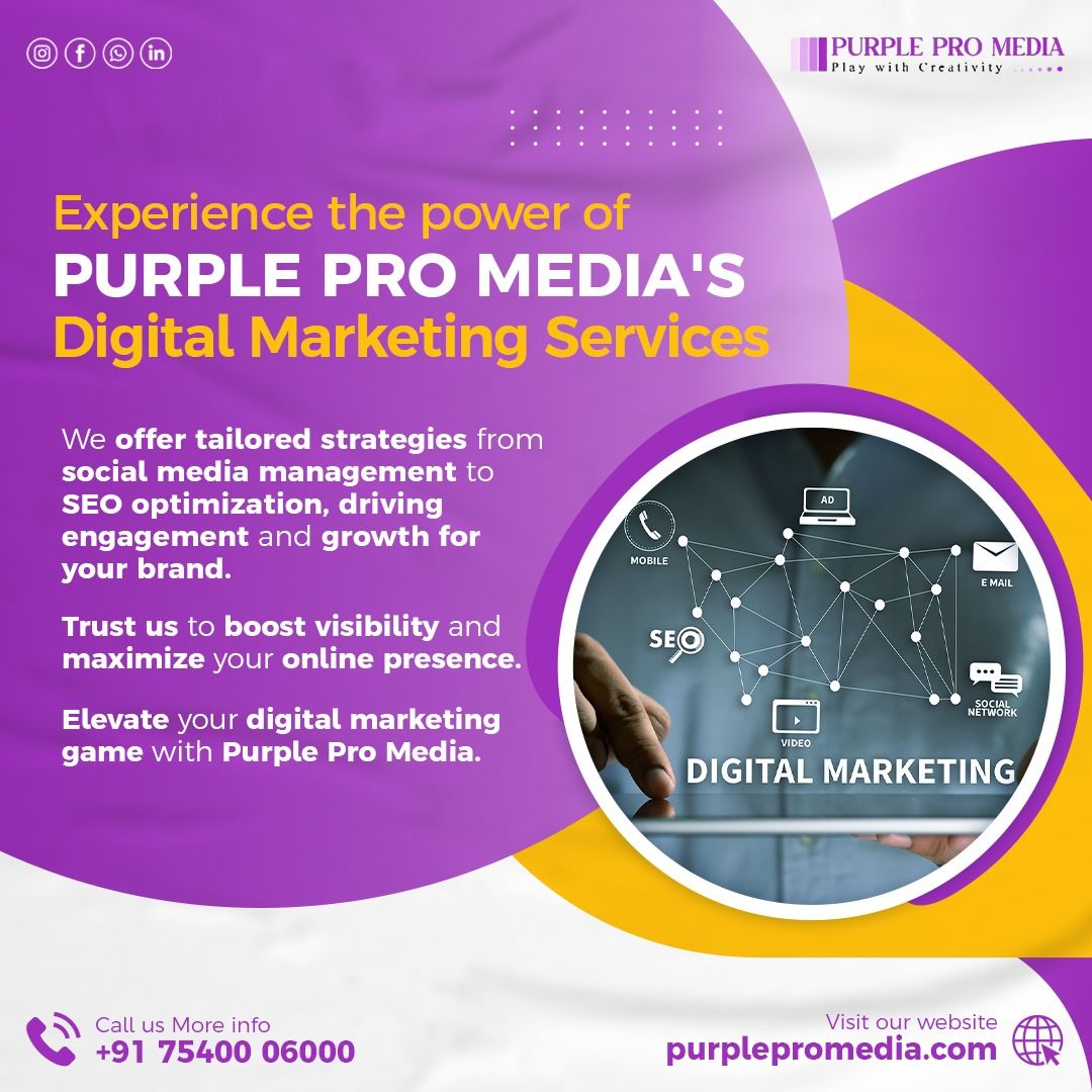 Purple Pro Media  -  Digital Marketing Services in Coimbatore