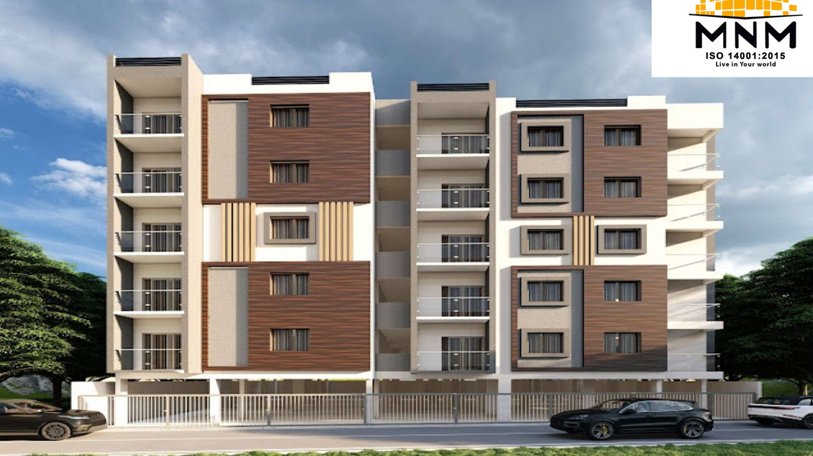 1170 Sq.Ft MNM Afwan Lakefront 2 & 3 BHK Apartments in Kithiganur