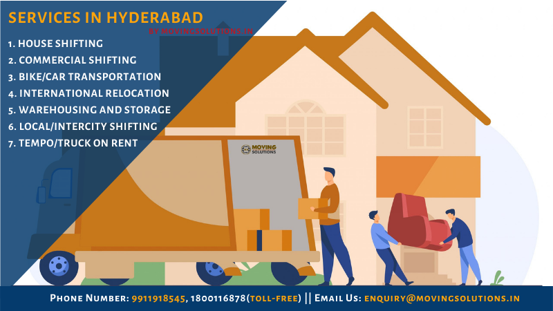 Top 10 Packers and Movers Hyderabad, Telangana with Price Quotes