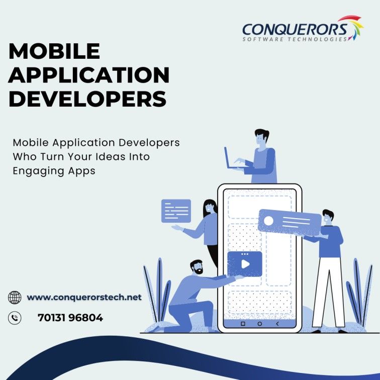 Mobile Application Developers in Hyderabad|7013196804| Conquerors Tech