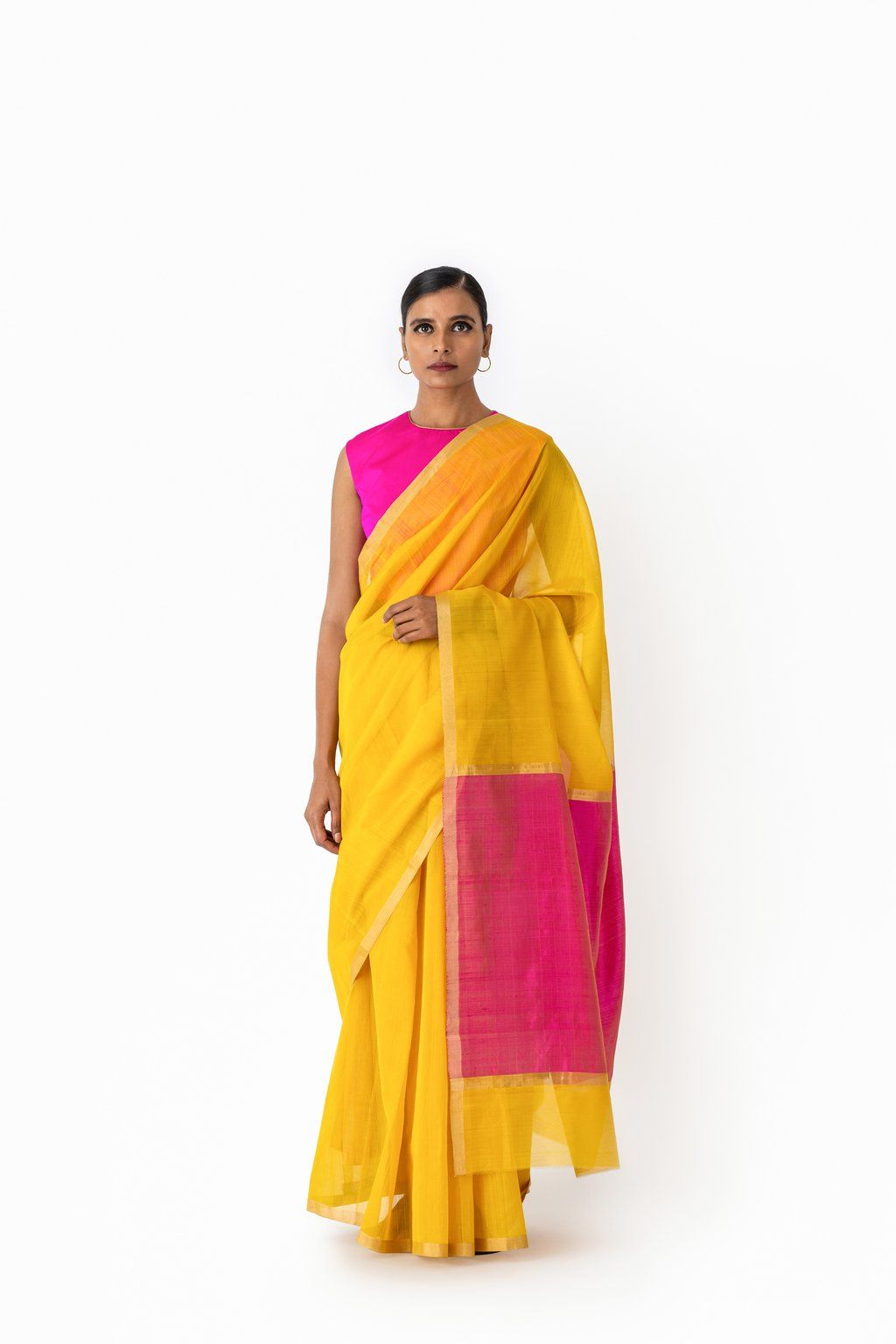 Chanderi Silk Sarees Online- Buy Chanderi Silk Sarees Online In India 