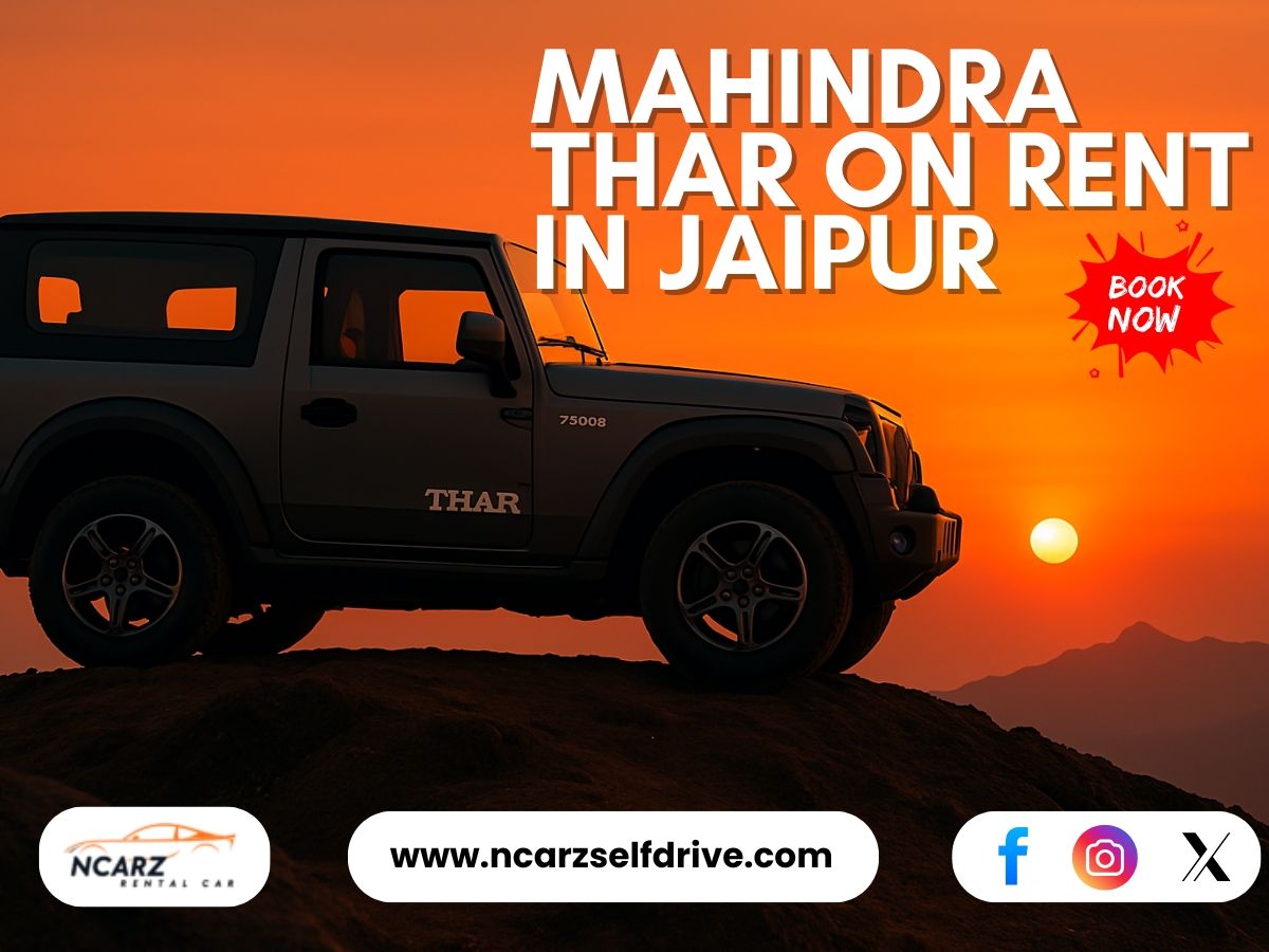 Thar on Rent in Jaipur – NCarz Self Drive at Best Price
