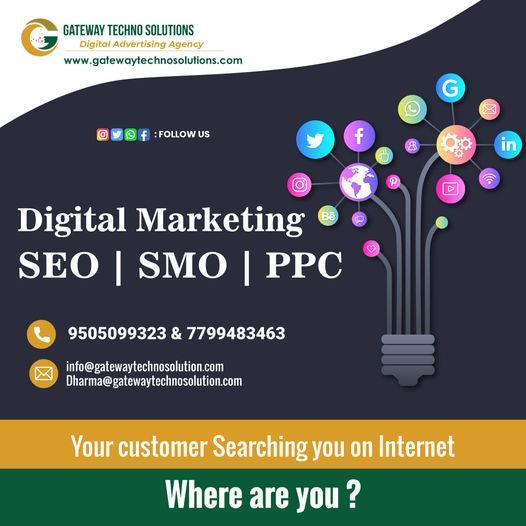 Affordable Social Media Marketing Services in Kurnool | Gateway Techno Solutions