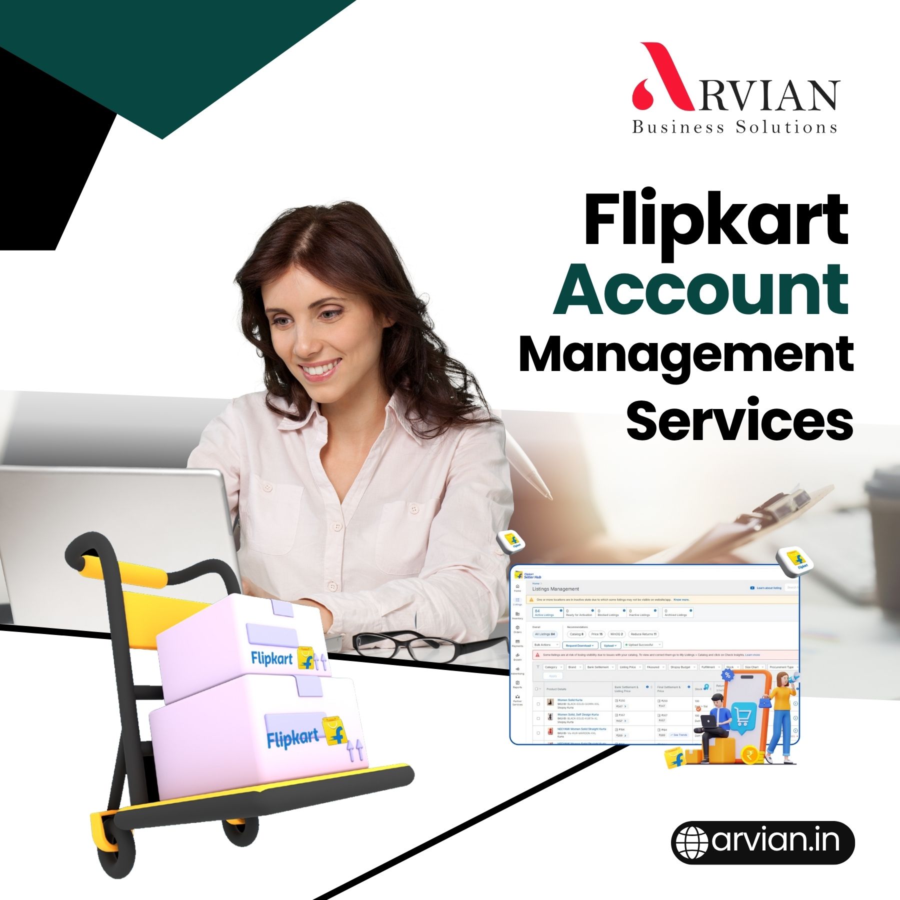 Flipkart Account Management Services – Boost Your Sales