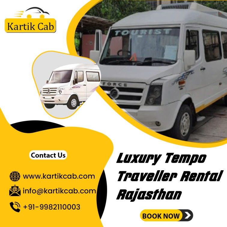 Affordable Tempo Traveller on Rent – Perfect for Family Trips & Group Travel!