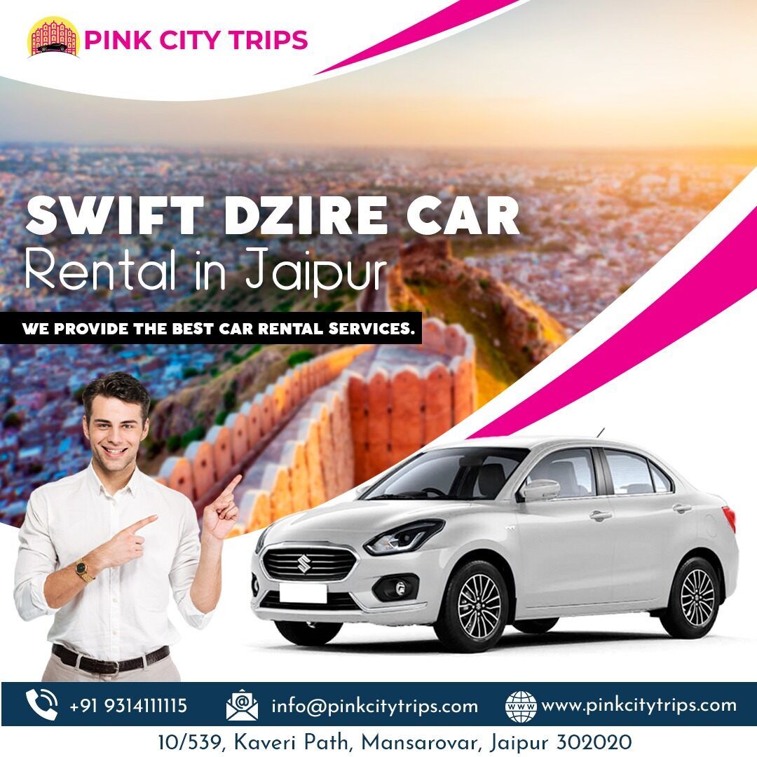 Swift Dzire car Rental Jaipur