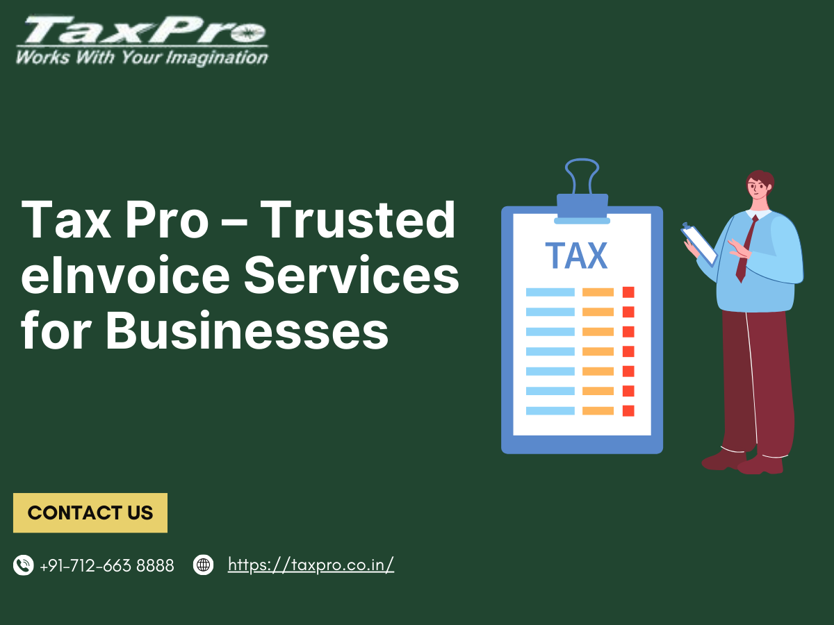 Tax Pro – Trusted eInvoice Services for Businesses