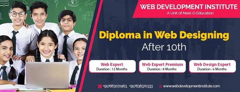 Diploma in Web Designing After 10th