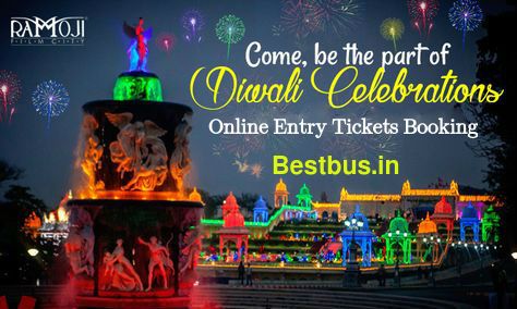 Ramoji Film City Online Transportation and Entry Ticket Booking Available at Bestbus.in