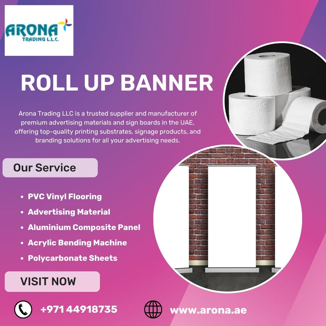 Roll Up Banner - Arona.ae