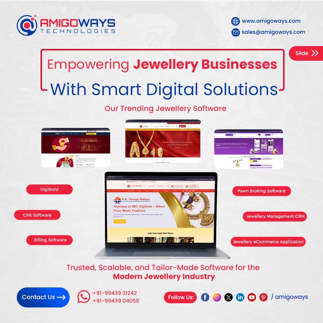 Top Jewellery Software Development Company In India
