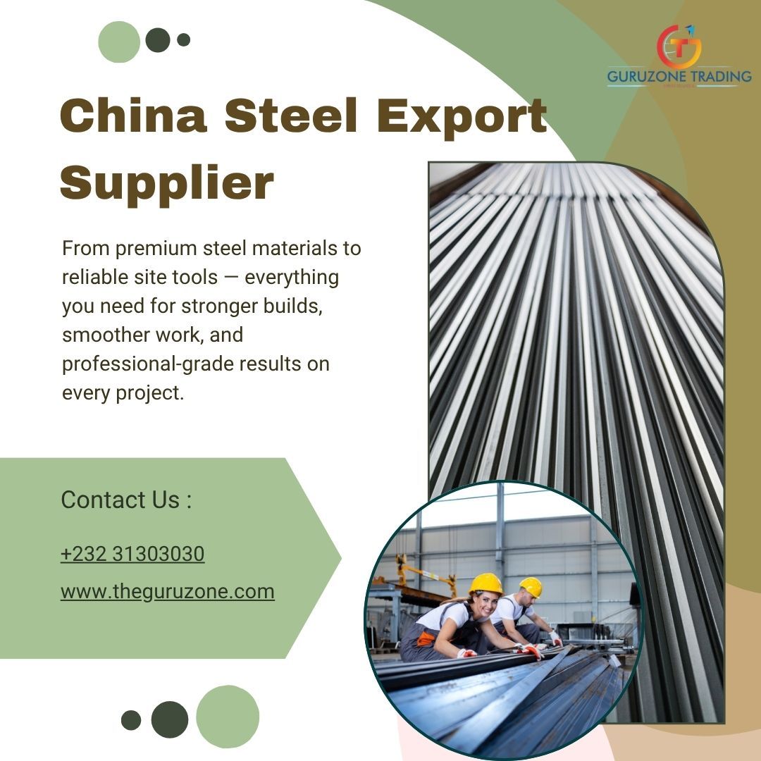 China Steel Export Supplier You Can Rely On