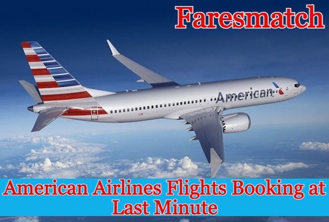 American Airlines Flights Booking at Last Minute