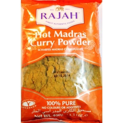 Rajah Hot Madras Curry Powder 400g