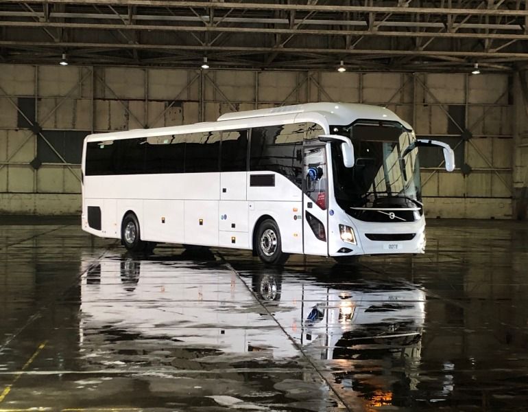 Luxury Volvo Bus Hire in Jaipur for Group Travel