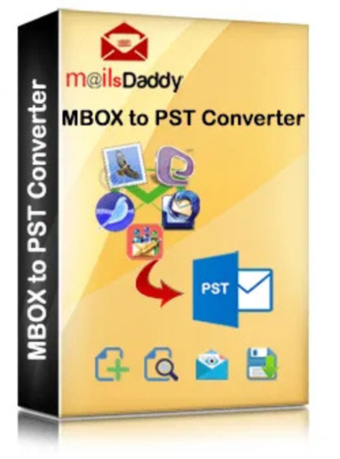 MailsDaddy MBOX to PST Converter 
