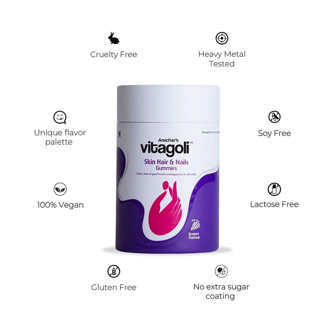 Level up Health with Hair and Skin Gummies