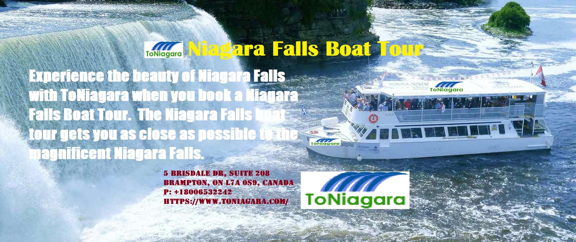 Niagara Falls Boat Tour | ToNiagara