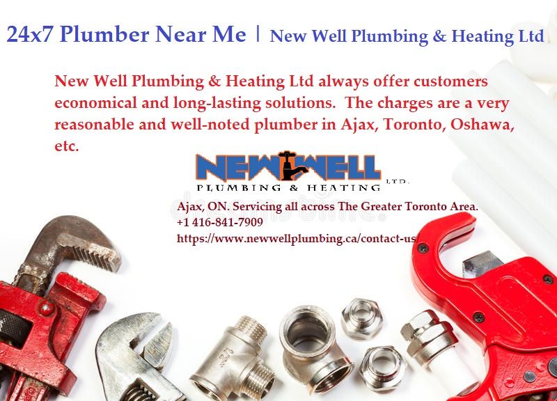 24x7 Plumber Near Me | New Well Plumbing & Heating Ltd