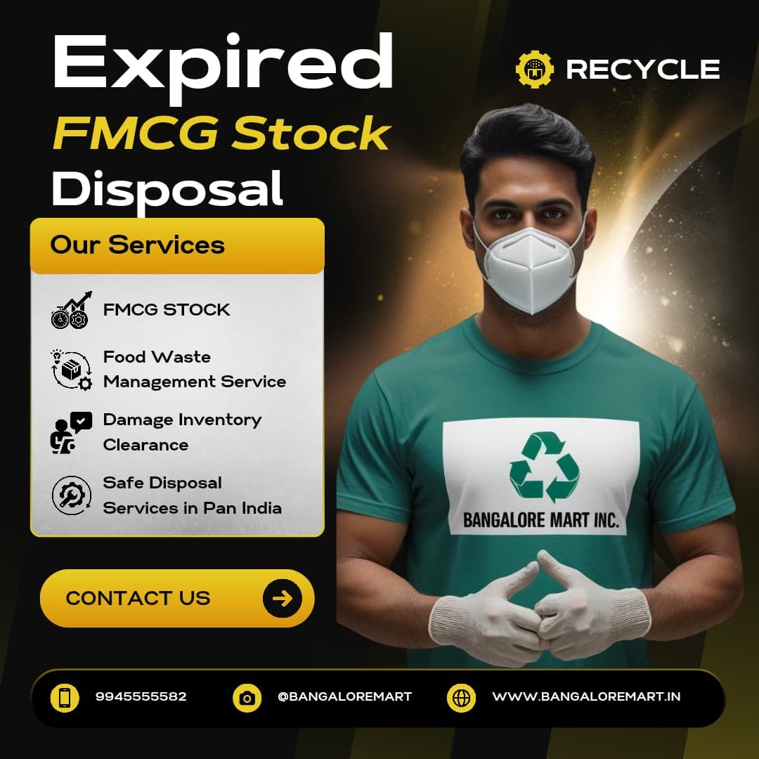 Expired FMCG and Food Disposal Services 