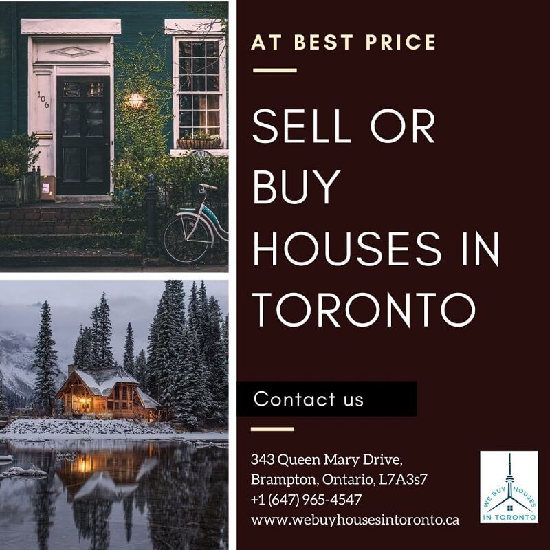 Get a solid cash offer to sell or buy houses in Toronto