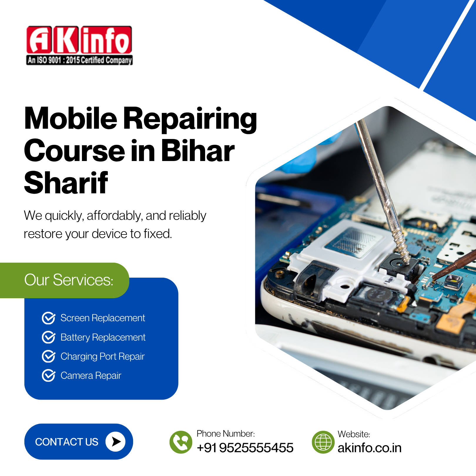 Best Mobile Repairing Course in Bihar Sharif – Enroll Now